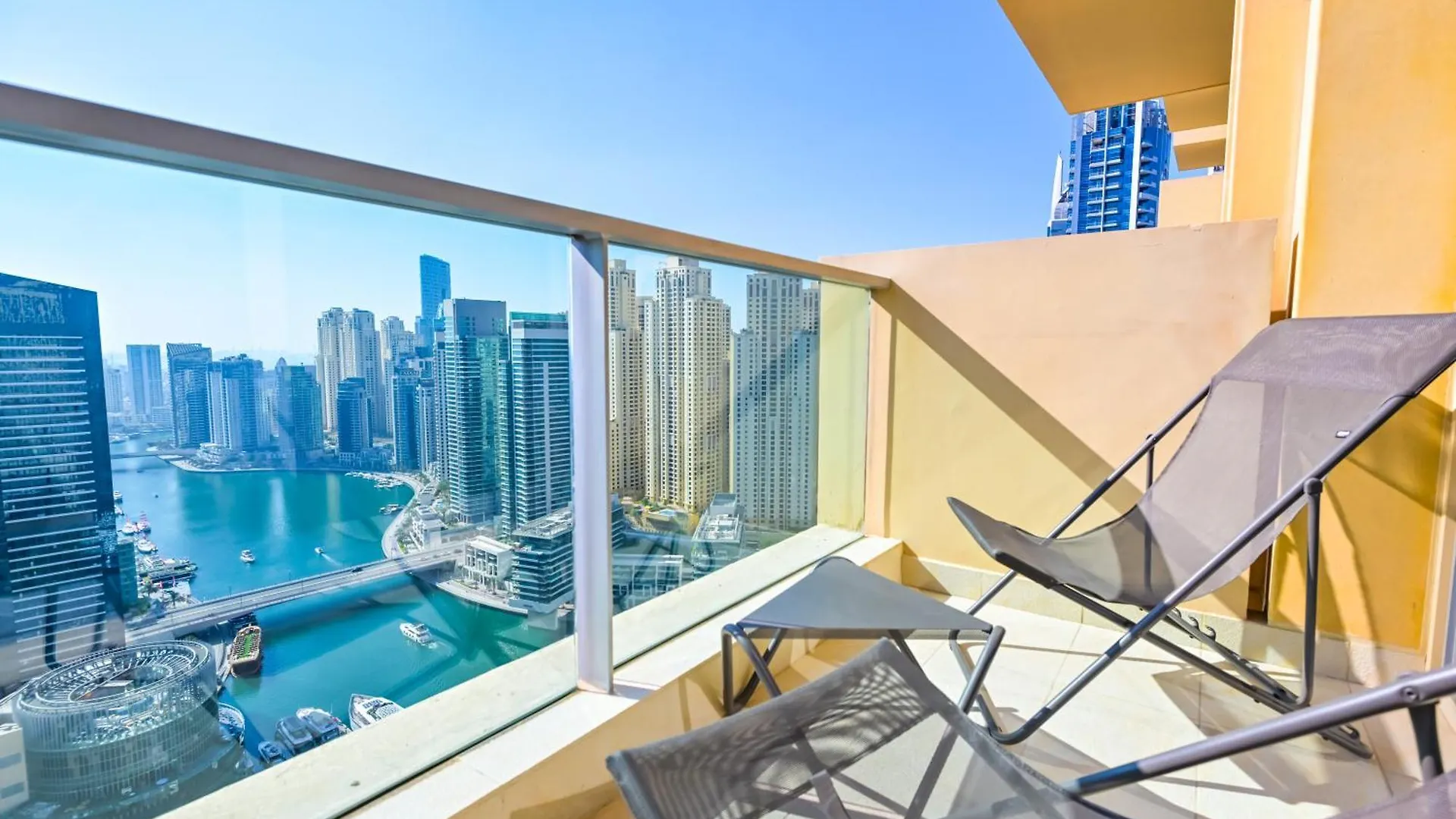 Studio On The 30Th Floor With Stunning Marina View Dubai 0*,